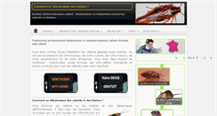 Desktop Screenshot of cafard-blatte.com